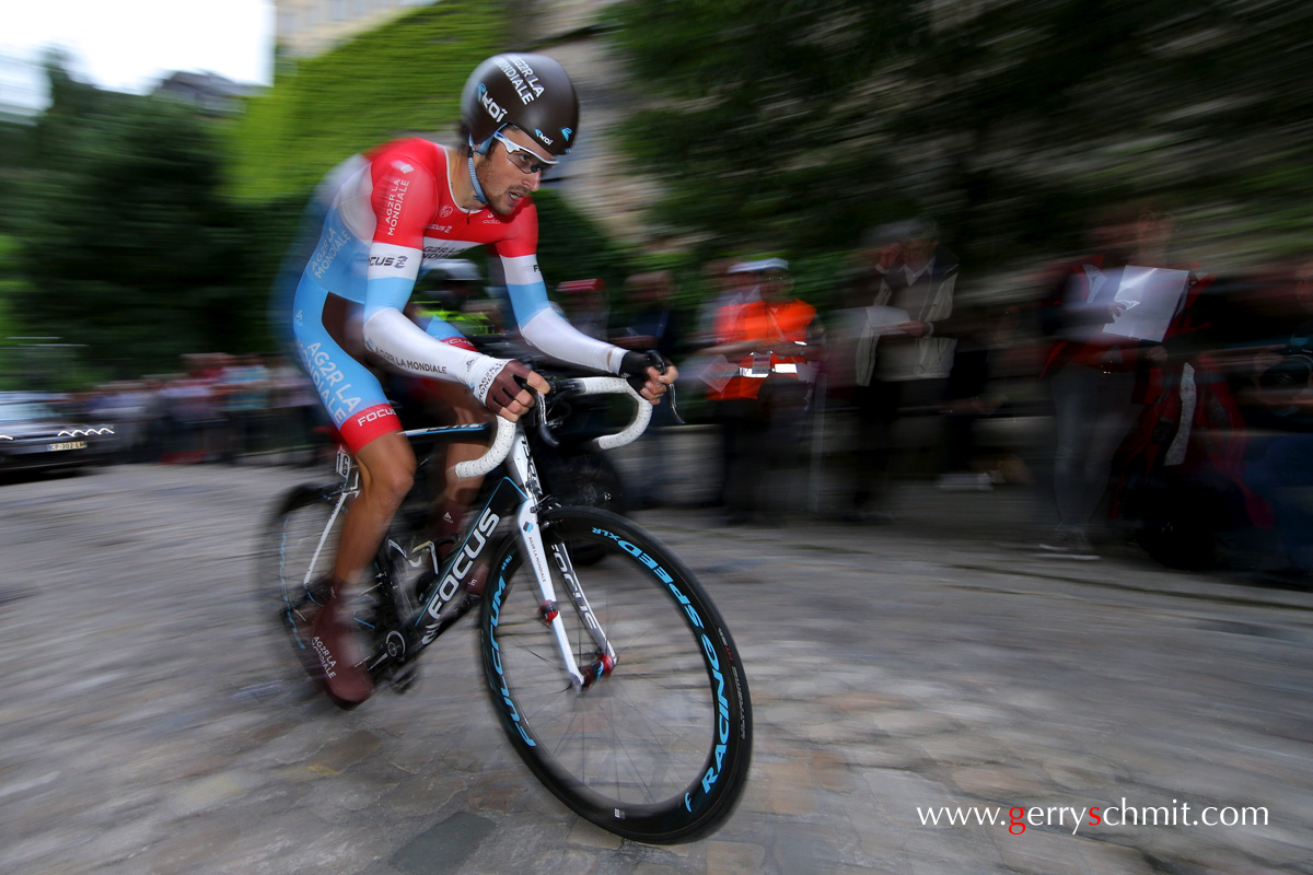 Ben GASTAUER (AG2R La Mondiale) during the time trials of Skoda Tour de Luxembourg 2013