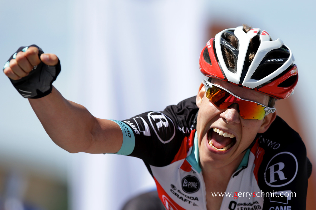 Bob JUNGELS of Luxembourg (RLT) winns the last stage of this year's Tour de Luxembourg