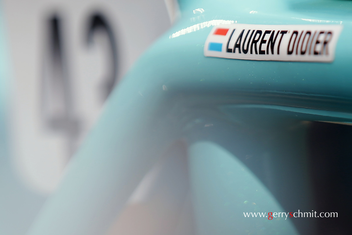 View on Laurent Didier's bike