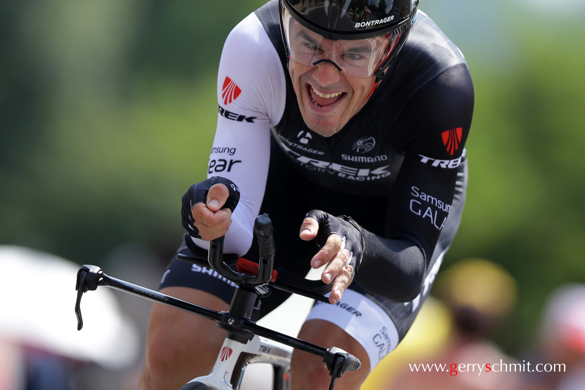 Markel Irizar of TREK FACTORY RACING during the time trials at Tour de France 2014