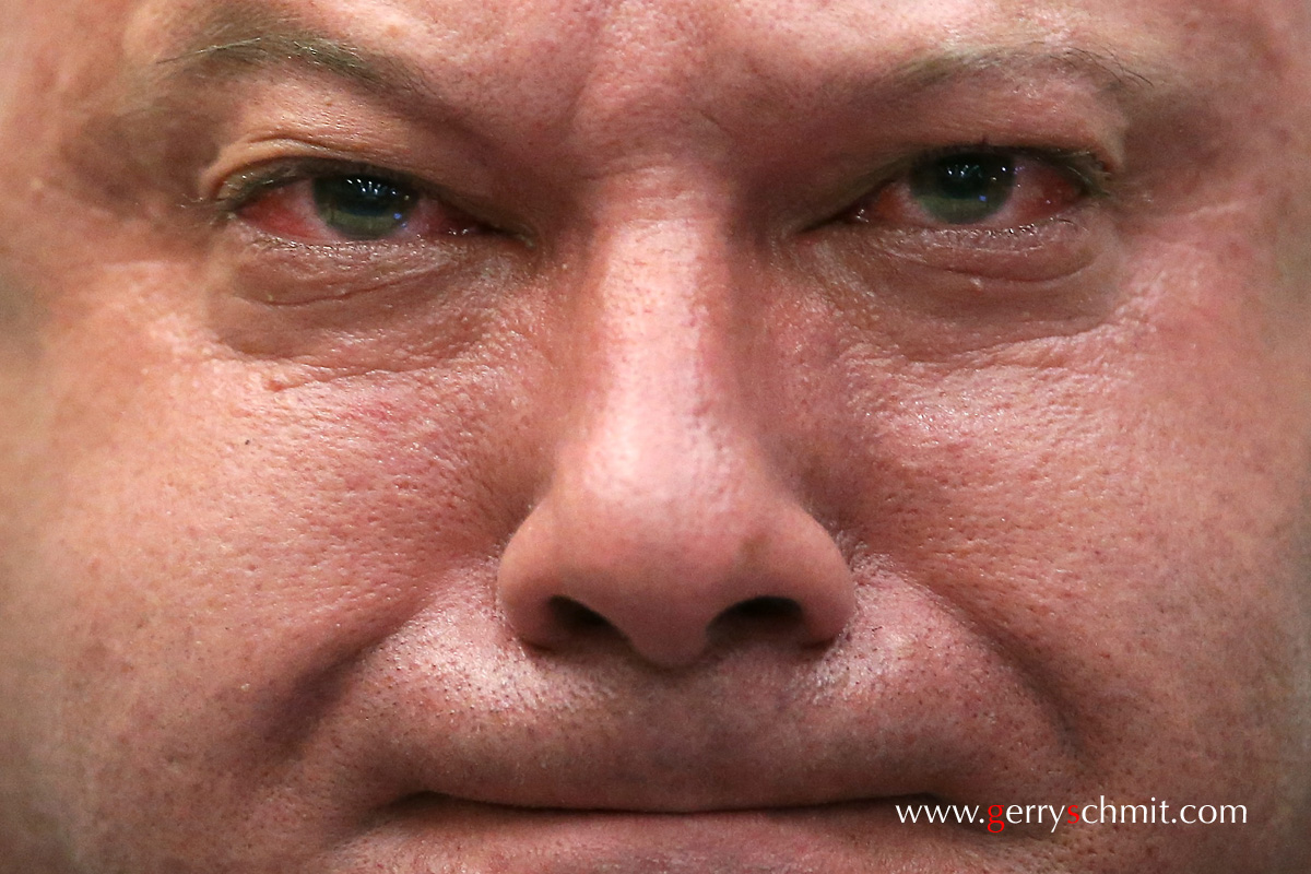 Portrait of Anibal COIMBRA during a powerlifting competition