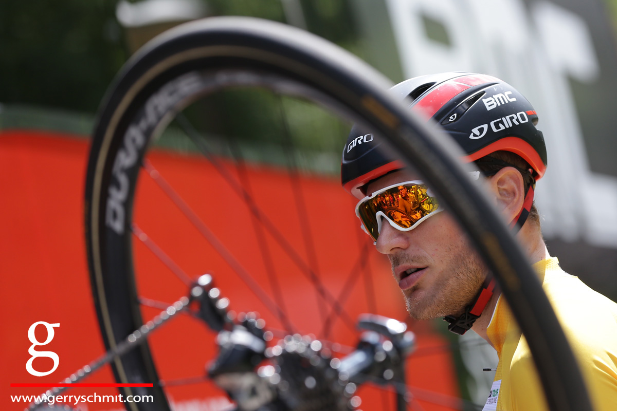 Portrait of Jempy Drucker, leader of Skoda Tour de Luxembourg 2016