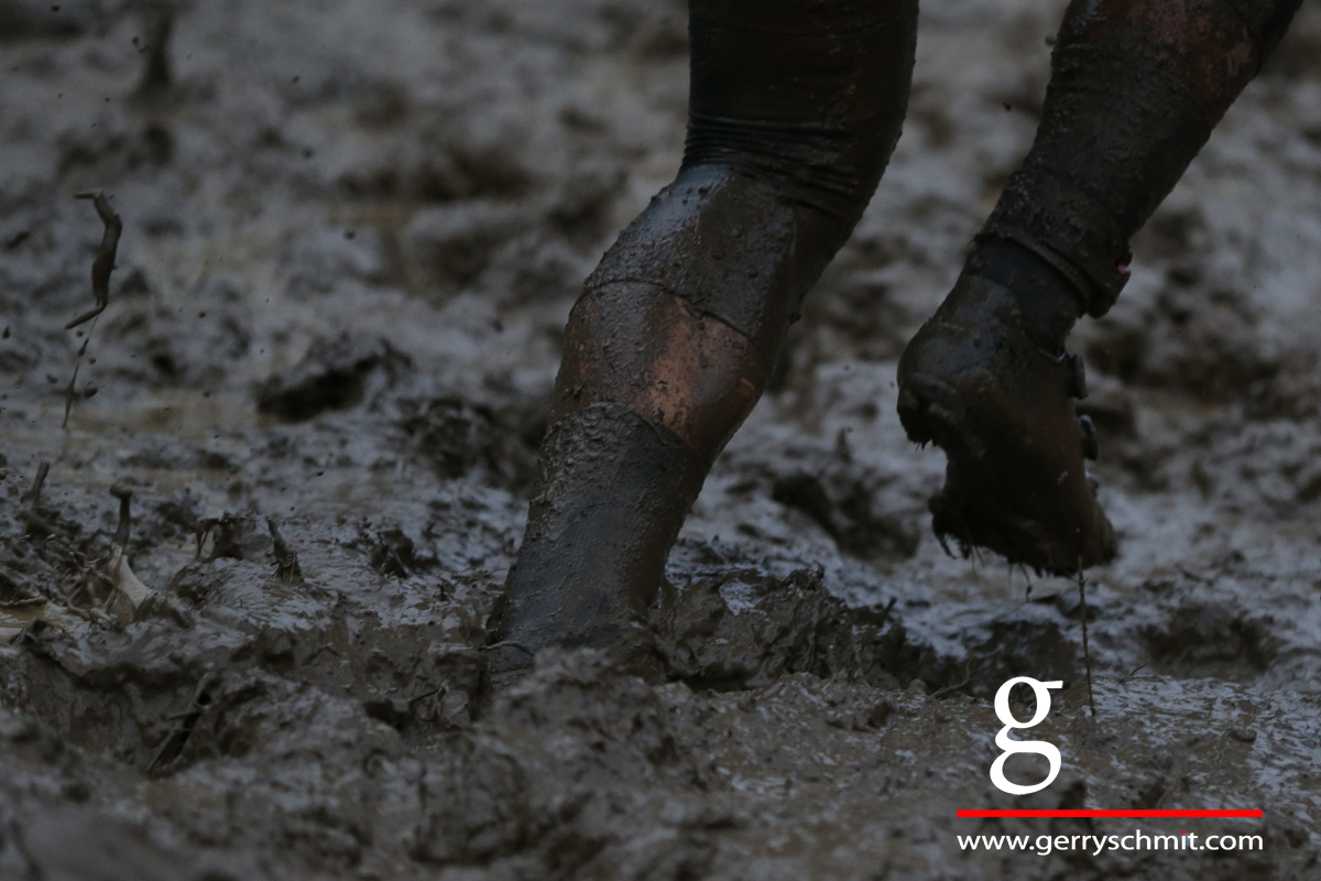 Into the mudd, Cyclocross Pétange on new years day 2018