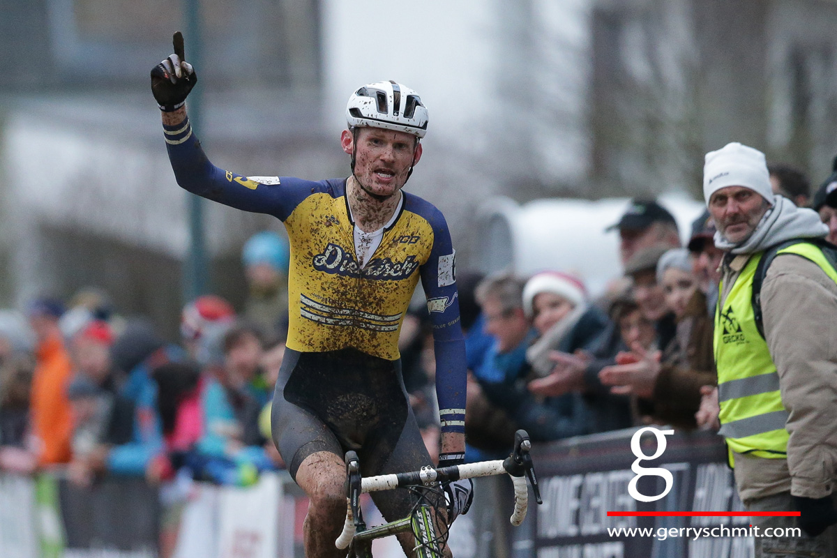 Soren Nissen (VC Diekirch) - winner of the Cyclocross championships 2018