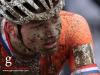 Mathieu van der Poel is frustrated after the race  @ cyclocross Bieles 2017
